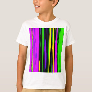 Abstrakt Mardi Gras Rand T Shirt