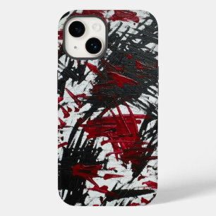 Abstrakt Marks in Black and Red