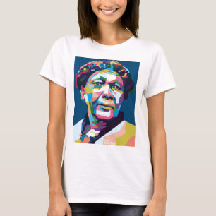 Abstrakt Mary Seacole i WPAP T Shirt