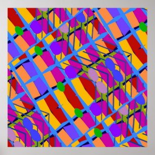 Abstrakt Matisse Stil former Poster