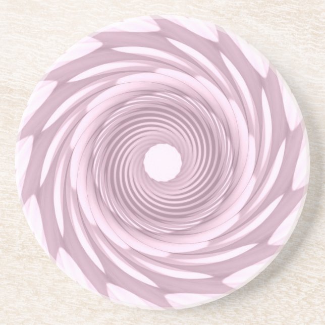 Abstrakt Mauve aktivitet Underlägg (Framsidan)