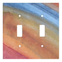 Abstrakt med enkel Elegant Blått, röd vattenfärg