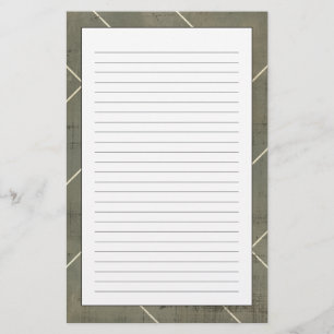 Abstrakt med geometriska former brevpapper