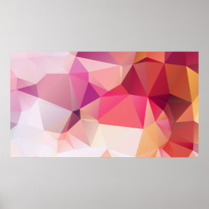 Abstrakt med låg polbakgrund, geometritriangel, m poster