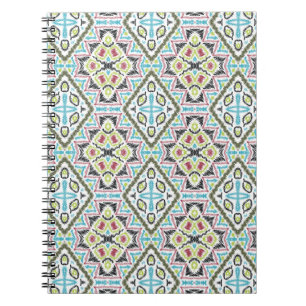 Abstrakt mexican tribal retro african ethno tradit anteckningsbok