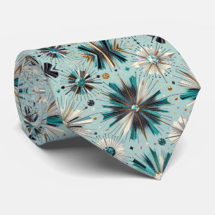 Abstrakt Mid Century Modern Stjärnburst Diamant Slips