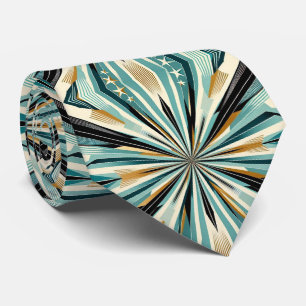 Abstrakt Mid Century Modern Stjärnspridning Diaman Slips