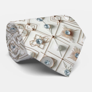 Abstrakt Mid Century Modern Vita Diamanter Slips