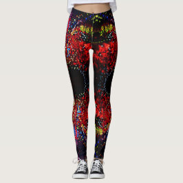 Abstrakt Mind Cusrom Leggings