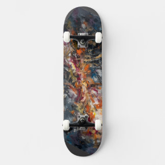 Abstrakt Mini Skateboard Bräda 18,5 Cm