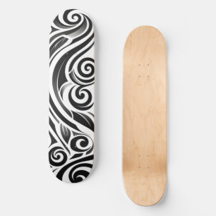 Abstrakt Mini Skateboard Bräda 18,5 Cm