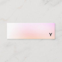 Abstrakt Minimalist lutningkortkortvisitkort