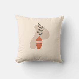 Abstrakt Minimalistisk Boho Aesthetic Minimal Kudde