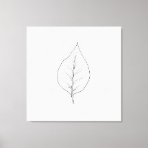 Abstrakt minimalistisk Löv