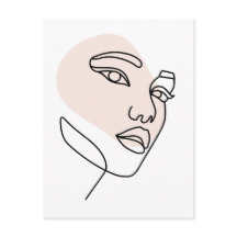 Abstrakt minsta kvinnliga enkelradiga konst Stone 