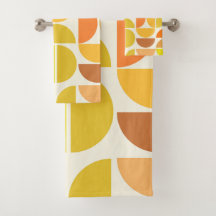 Abstrakt mitten av seklet modern cirklar orange gu