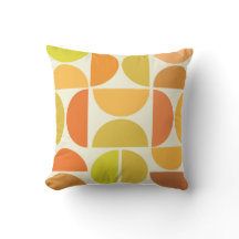 Abstrakt mitten av seklet modern cirklar orange gu