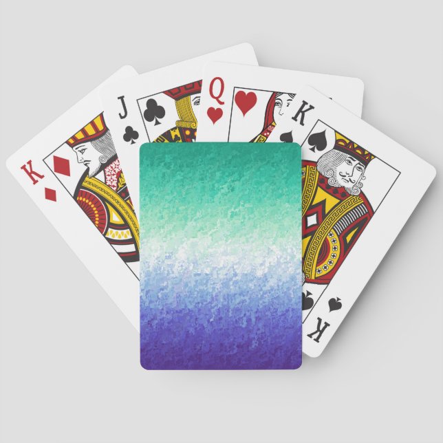 Abstrakt MLM Män som älskar män Pride Flagga     Casinokort (Baksidan)