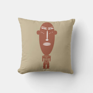 Abstrakt modern afrikansk tribal urfolks konst kudde
