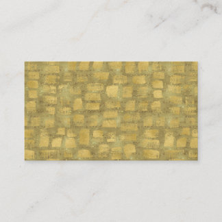 Abstrakt Modern Art Affärskort Guld Burgundy Visitkort