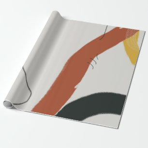 Abstrakt Modern Art Presentpapper