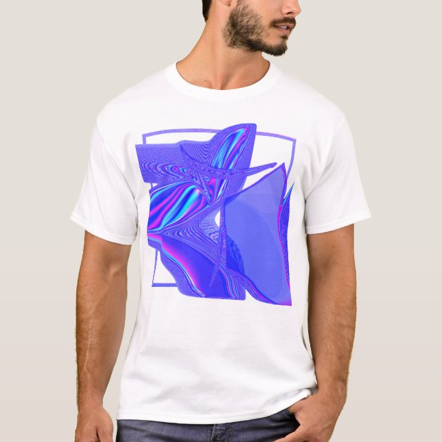 Abstrakt Modern Art T-Shirt (Framsida)