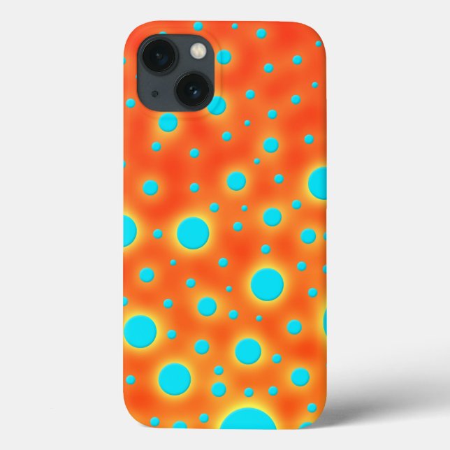 Abstrakt Modern Art Turcos Orange (Baksida)