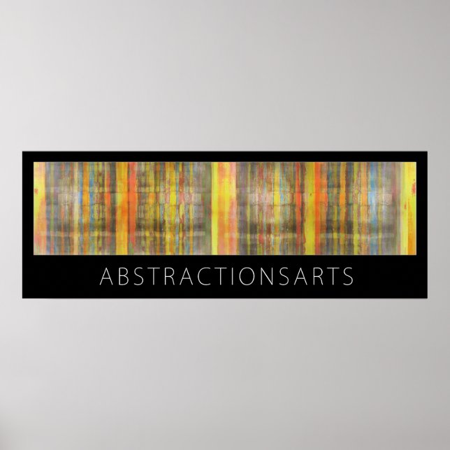 Abstrakt Modern Arts Poster Skriv ut (Framsidan)