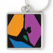 Abstrakt Modern Black Dancer