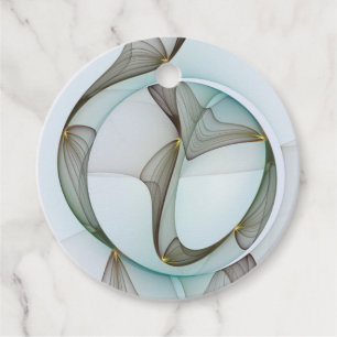 Abstrakt Modern Brown Guld Elegance Anpassningsbar Gåvor Etiketter