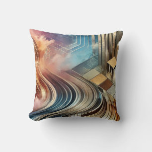 Abstrakt Modern Dekorativ kudde
