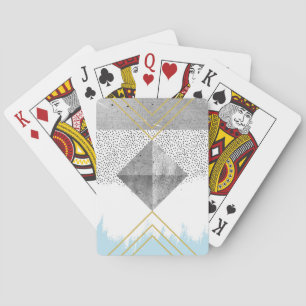 Abstrakt modern design casinokort