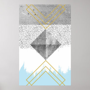 Abstrakt modern design poster