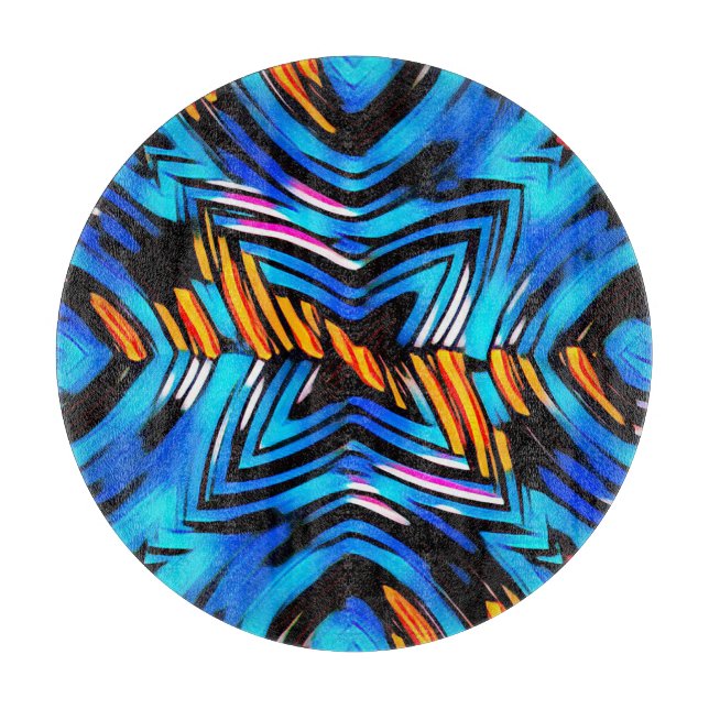 Abstrakt modern flytande modern flytande vätska fl (Framsidan)