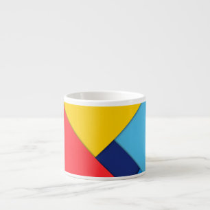 Abstrakt Modern geometri Espressomugg