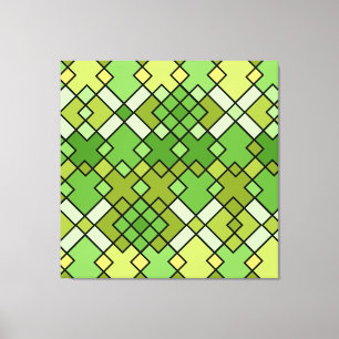 Abstrakt modern geometrisk konst canvastryck