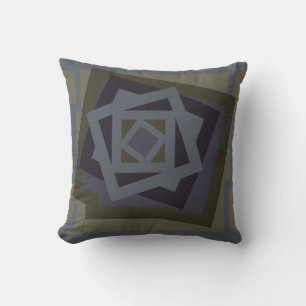 Abstrakt modern geometrisk konst kudde