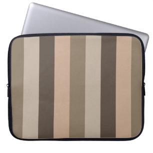 Abstrakt modern geometrisk linjer konst laptop fodral