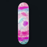 Abstrakt Modern Girly Rosa White Tie Dye Paint Mini Skateboard Bräda 18,5 Cm<br><div class="desc">Denna abstrakt och moderna konst biet är perfekt för trendigets havare. Den har en konstnärlig, modern och gigantisk, handmålad rosa, blå, lila och vit slips-färgad mönster. Det är bohemi, coola och unikt! ***VIKTIG DESIGN-ANMÄRKNING: Om du vill ha en anpassad design-begäran, t.ex. matchande produktbegäranden, färg-ändringar, placeringsändringar eller någon annan ändringsbegäran, klickar...</div>