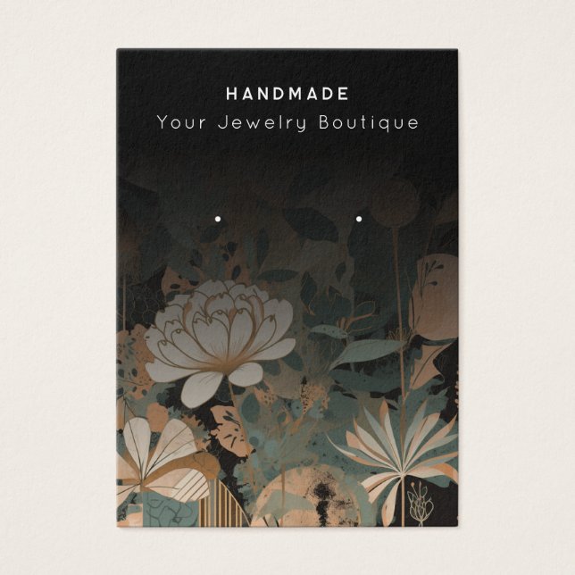 Abstrakt Modern judisk Visning kort (Framsidan)