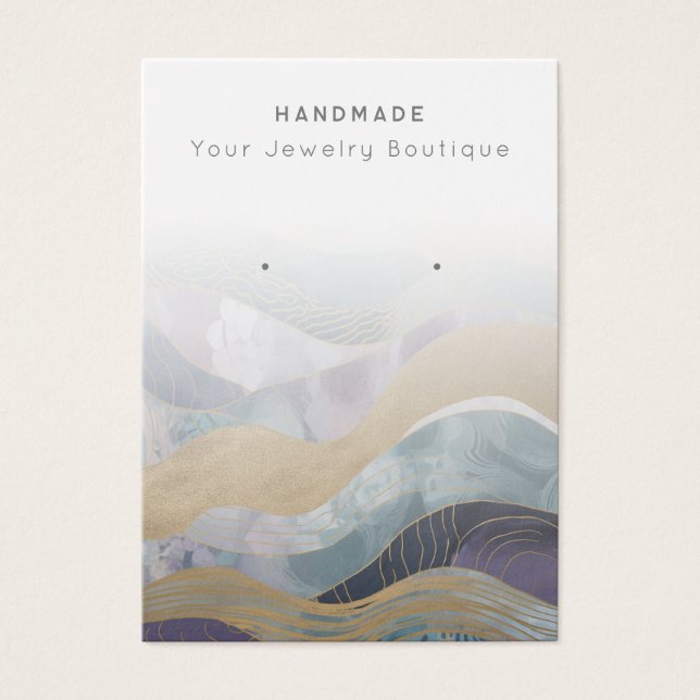 Abstrakt Modern judisk Visning kort (Framsidan)