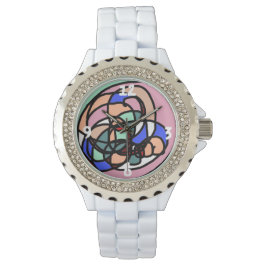 Abstrakt Modern Konst Armbandsur