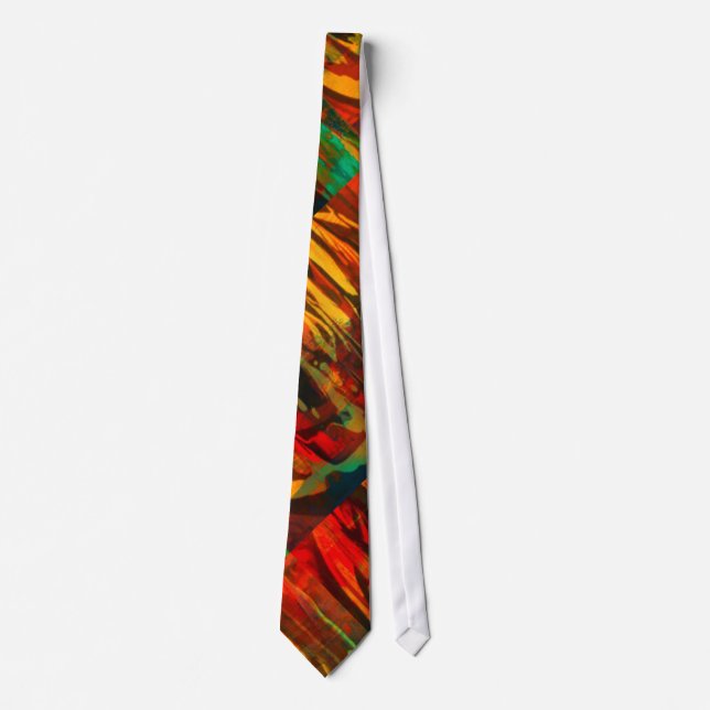 Abstrakt modern konstTie Slips (Framsida)