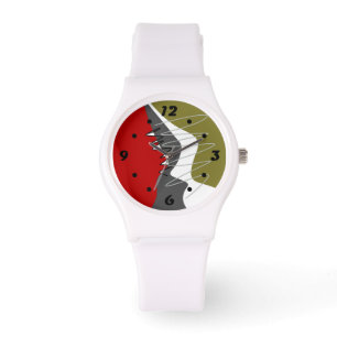 Abstrakt, modern, Kreativ, Applique Dekorativ kudd Armbandsur