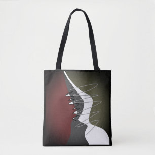 Abstrakt, modern, Kreativ, Applique Dekorativ kudd Tygkasse