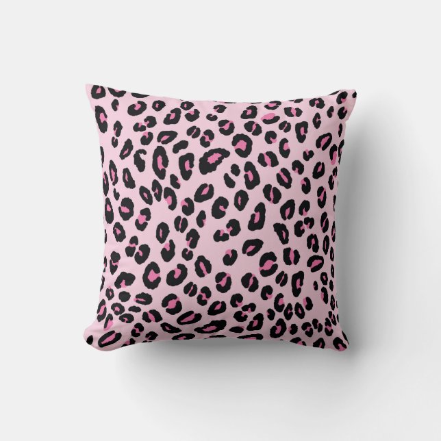 Abstrakt modern leopard, sömlös mönster. Djur  Kudde (Framsida)