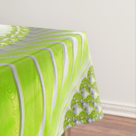 Abstrakt Modern Lime Green Spiral Fractal