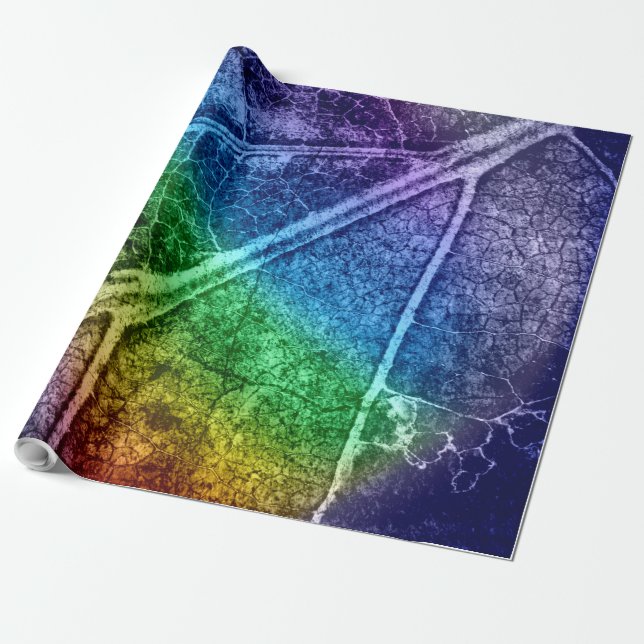 Abstrakt Modern Löv Pastel #2 Presentpapper (Utrullad)
