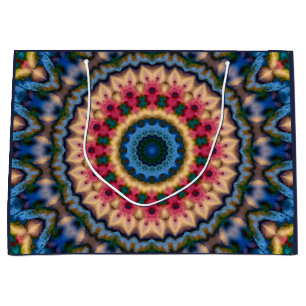 Abstrakt modern mosaik, kaleidoskopisk tegel mönst