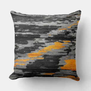 Abstrakt Modern Pastel Wood #4 Kudde
